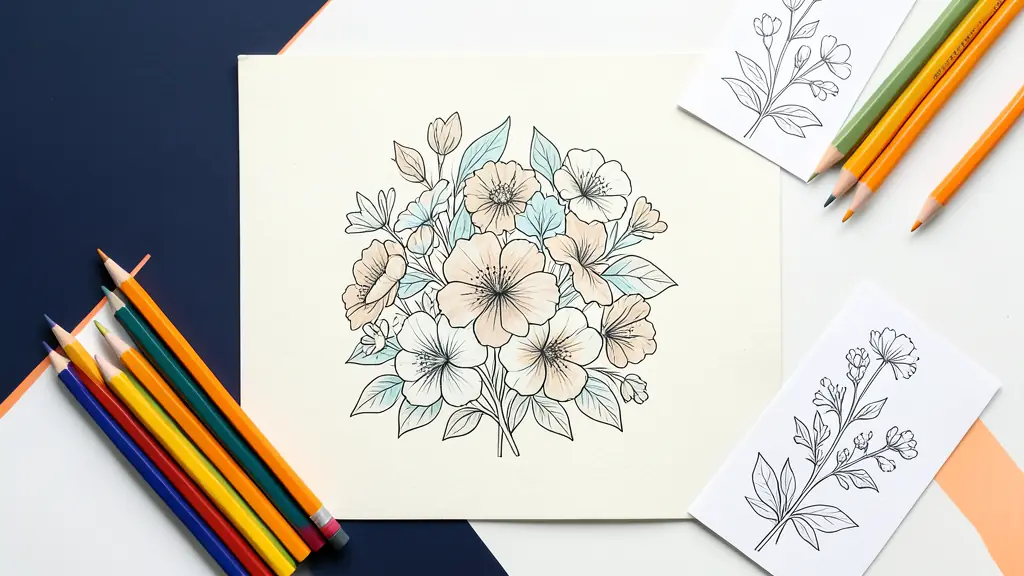 Imprimer dessin fleur : ourir les ressources gratuites et choisir le bon support